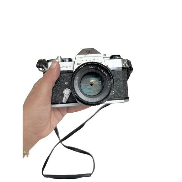 Asahi PENTAX SP Spotmatic Camera + Super Takumar 55mm f1.8 Lens From JAPAN - Picture 5 of 16